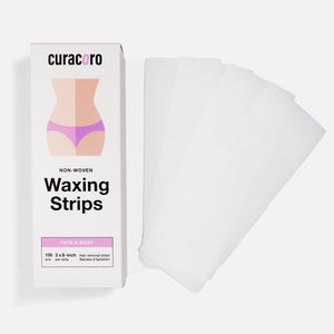 Bandes de cire non tissées (7,6 × 20,3 cm) – 100 pièces