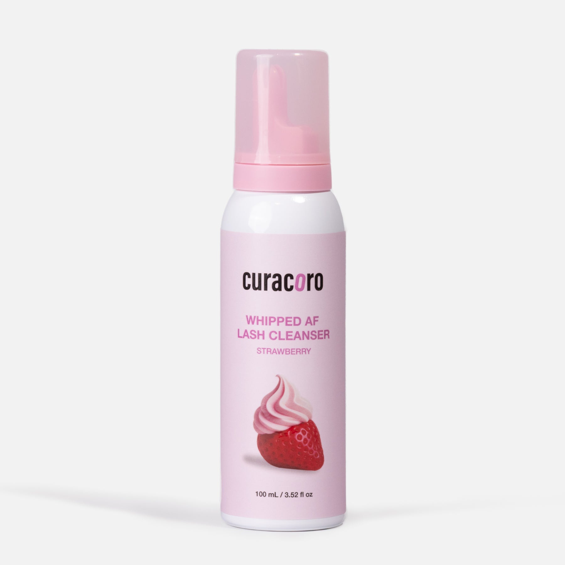 Whipped AF – Mousse nettoyant pour cils (parfum fraise)