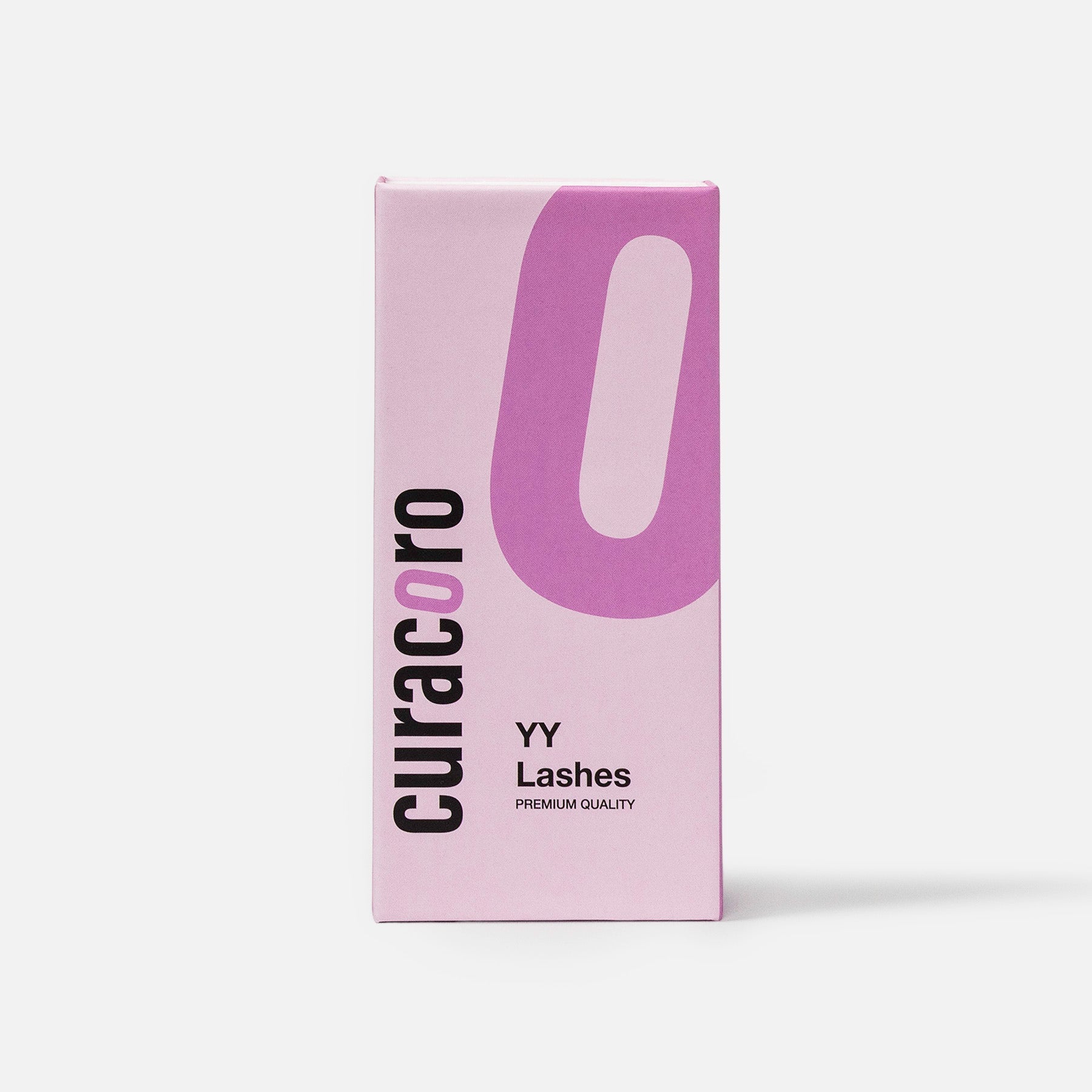 Narrow YY Lashes – Compact 2D Volume Fans for Hybrid & Classic Sets | Curacoro