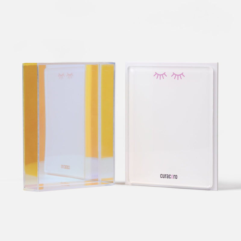 Grande palette magnétique pour cils avec couvercle