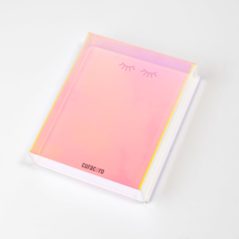 Grande palette magnétique pour cils avec couvercle