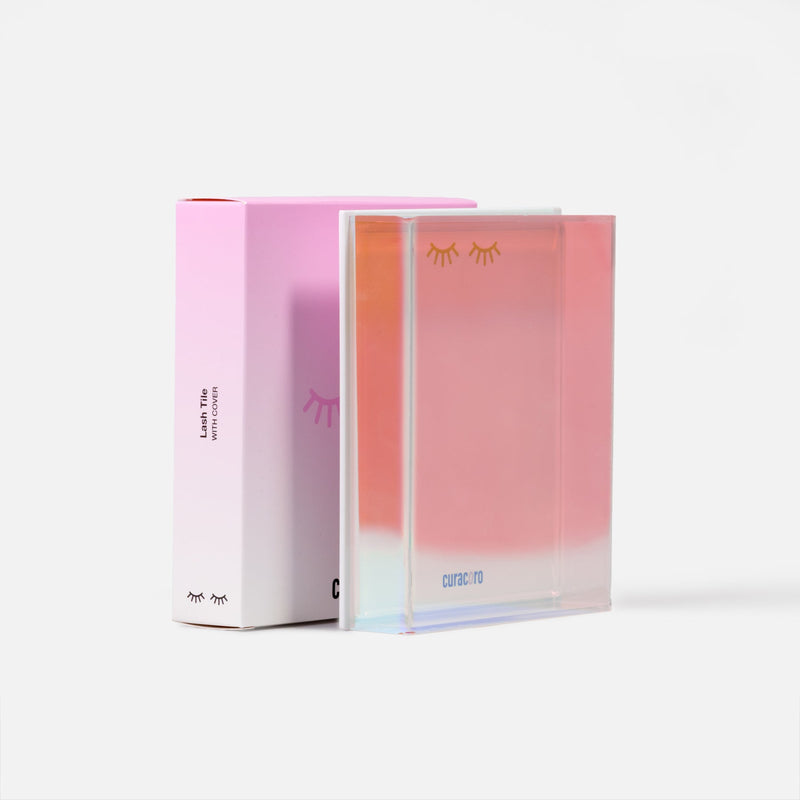 Grande palette magnétique pour cils avec couvercle