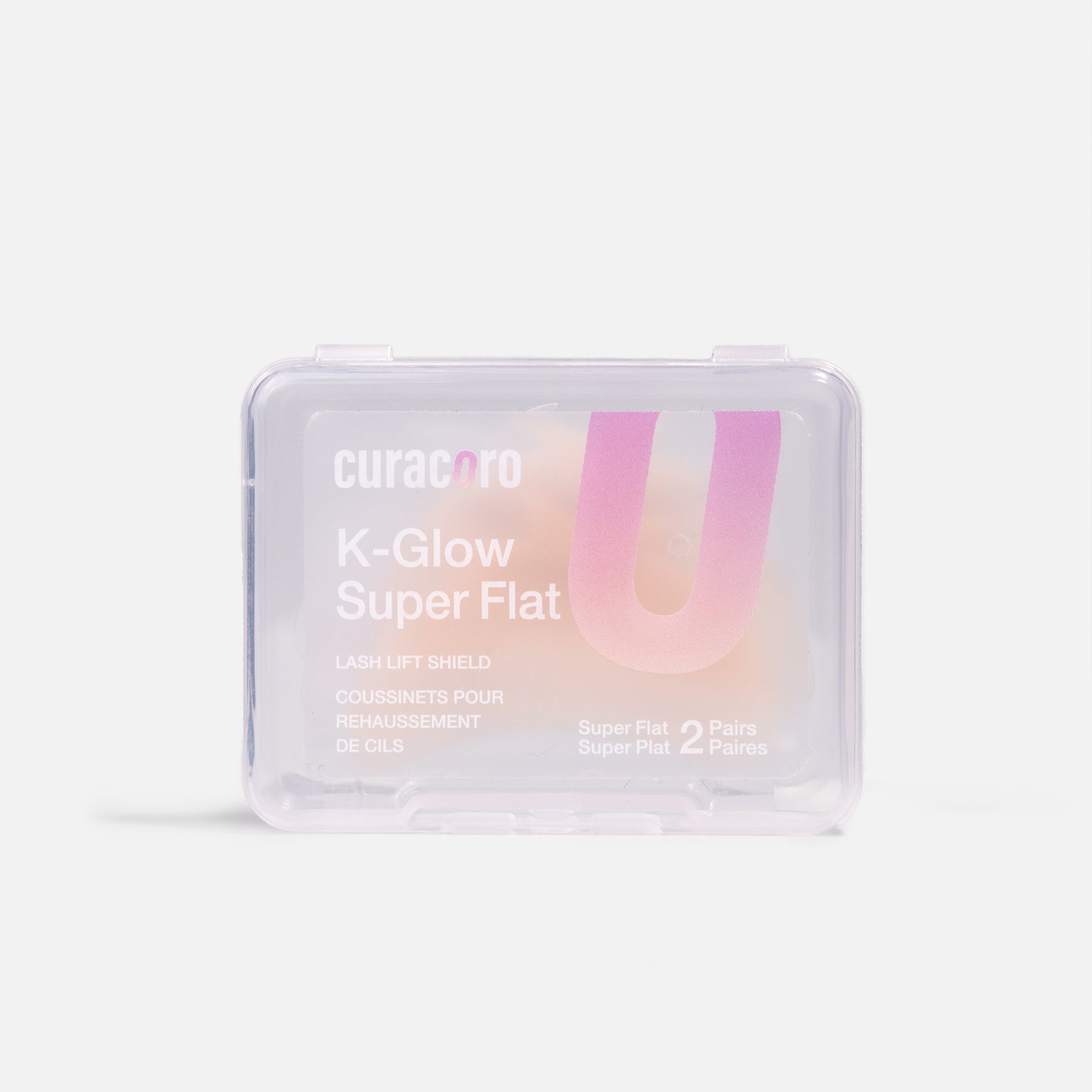 Pads pour rehaussement de cils – K-Glow Super Flat (pour la technique coréenne de lash lift)