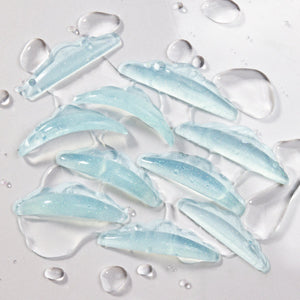 Pads en silicone de rehaussement de cils Blue Wish