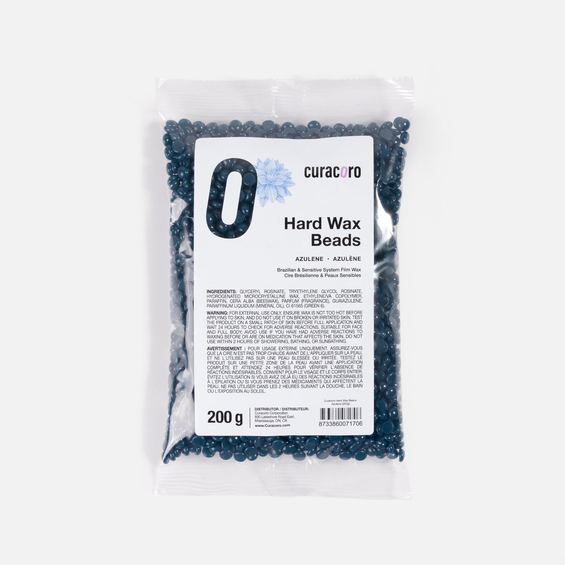 Curacoro Perles de cire italienne – Azulène