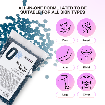 Curacoro Perles de cire italienne – Azulène