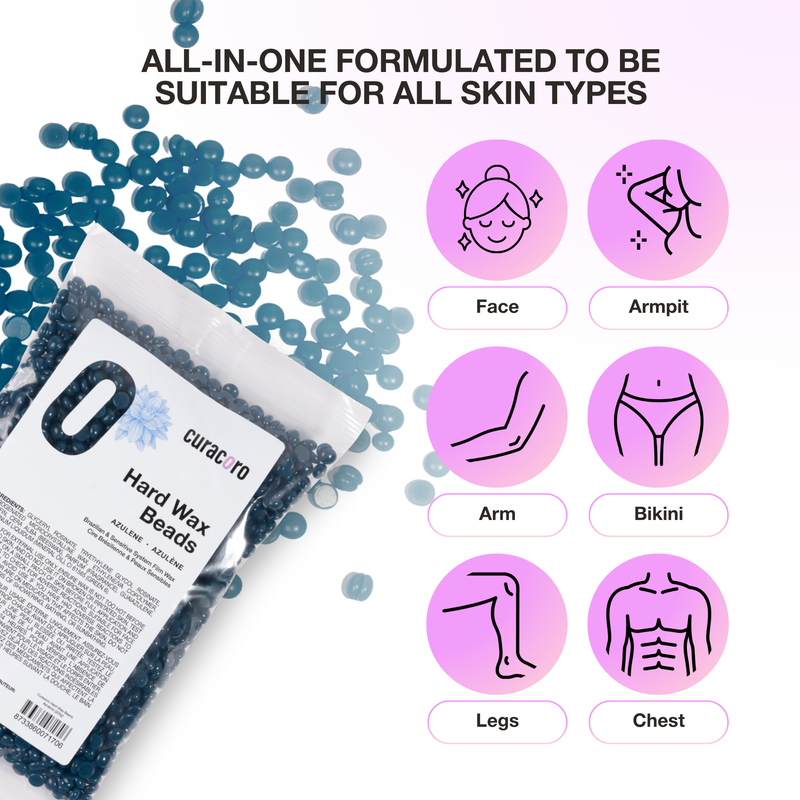 Curacoro Perles de cire italienne – Azulène