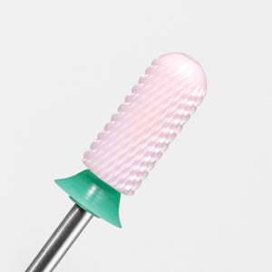 Embout de perceuse à ongles en céramique - Petit cylindre à surface lisse – Grossier 3/32"