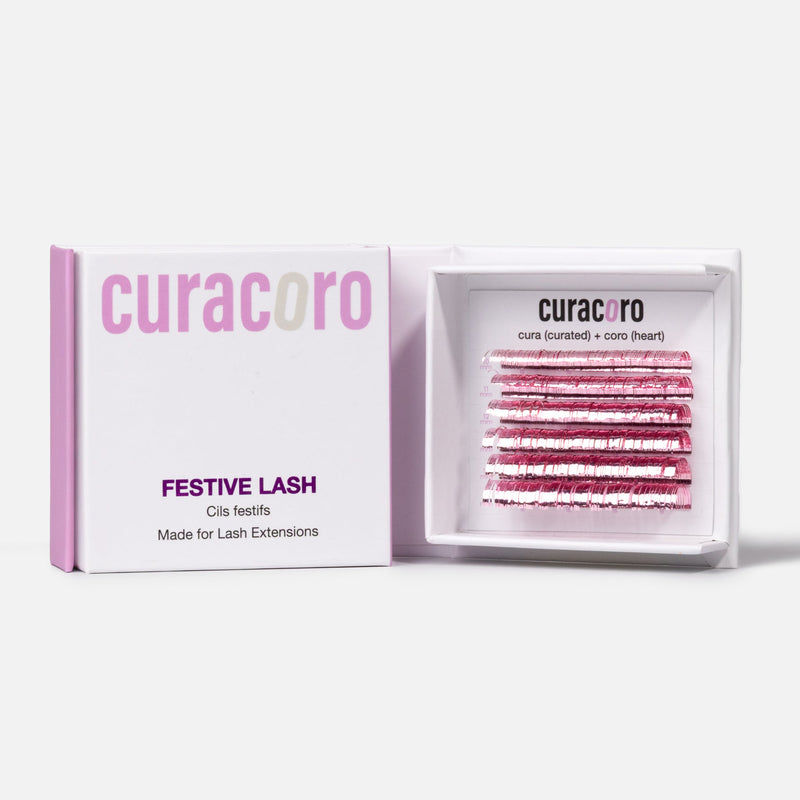 Super Mink Festive – Guirlandes rose doux 0,07