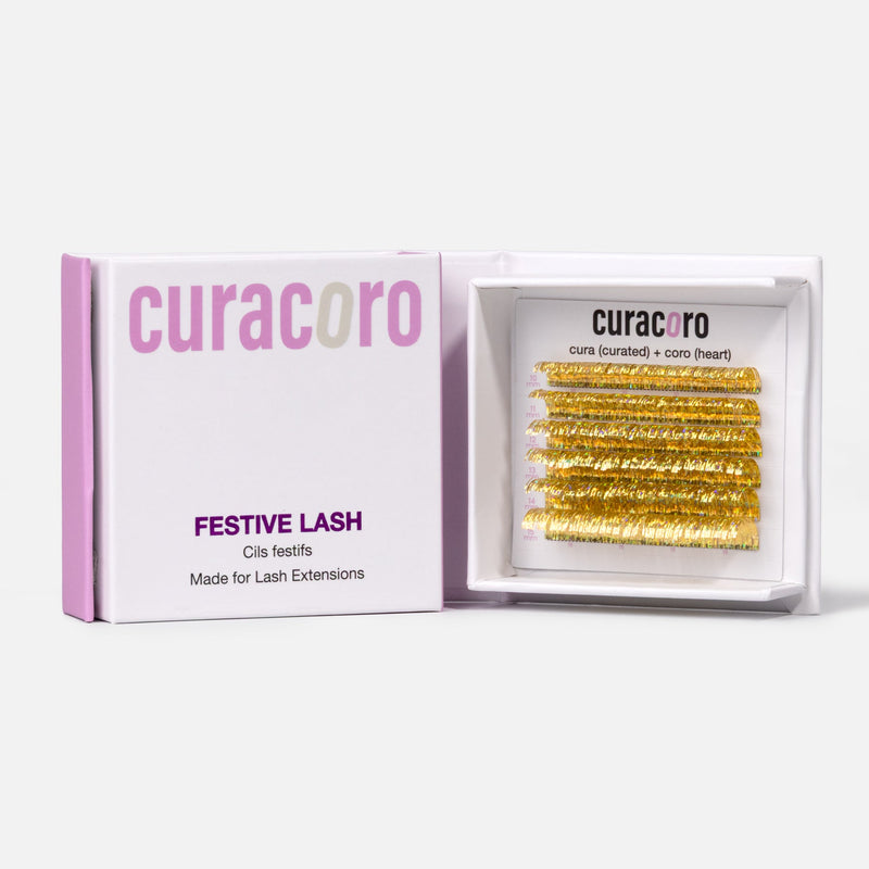 Super Mink Festive – Guirlandes paillettes d’or 0,07