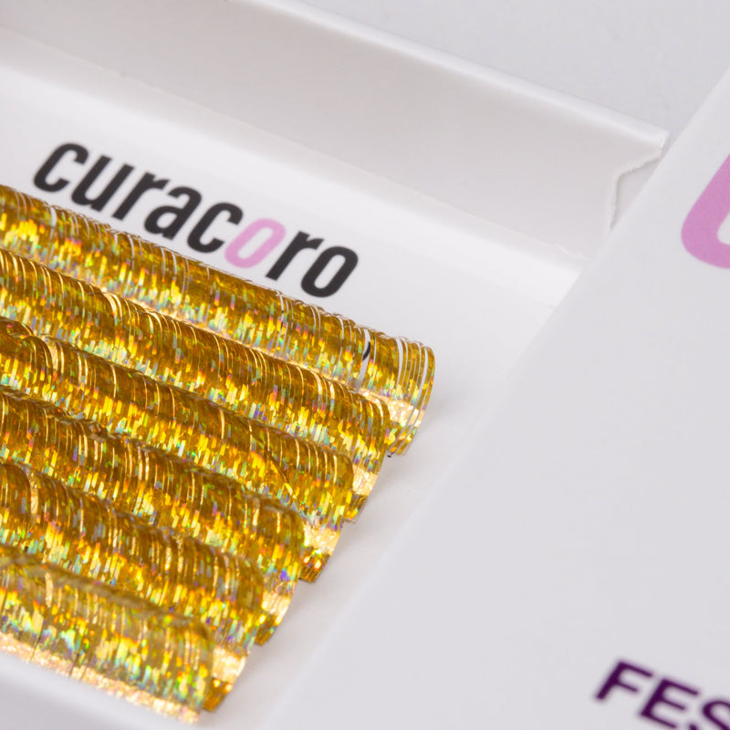 Super Mink Festive – Guirlandes paillettes d’or 0,07