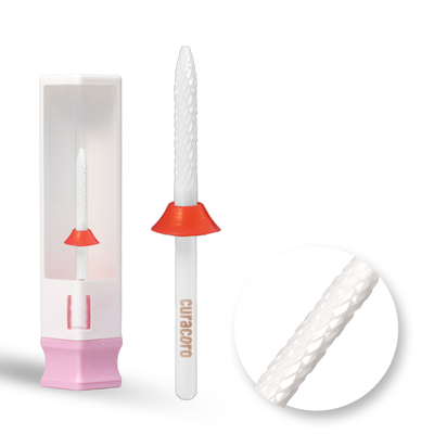 Fraise en céramique pour ongles – Nettoyeur sous-ongles – Fine, 3/32"