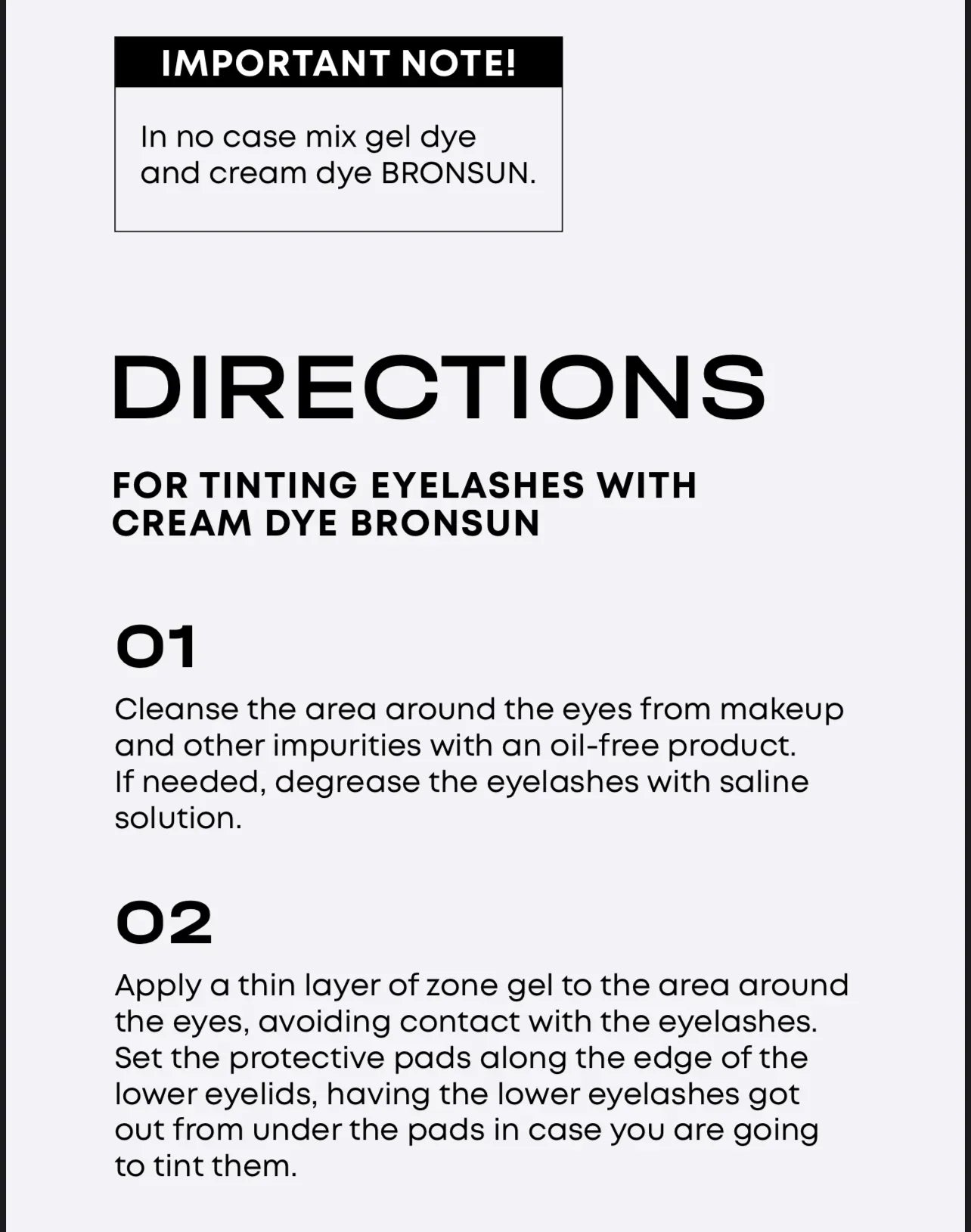 Bronsun Teinture en crème pour cils et sourcils 15 mL | 