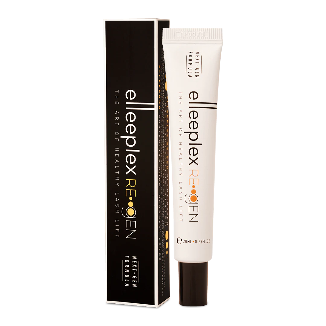 Elleeplex ReGen NEXT GEN cream tube with packaging displayed alongside
