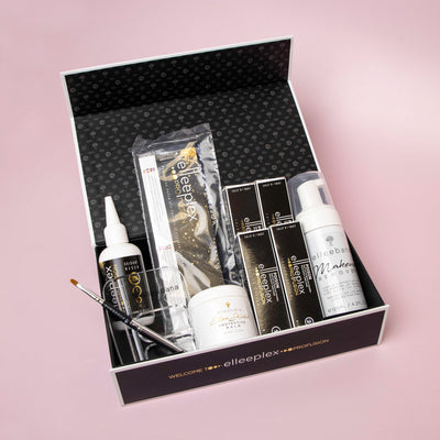 Tinting Kit for Lashes and Brows products displayed in box