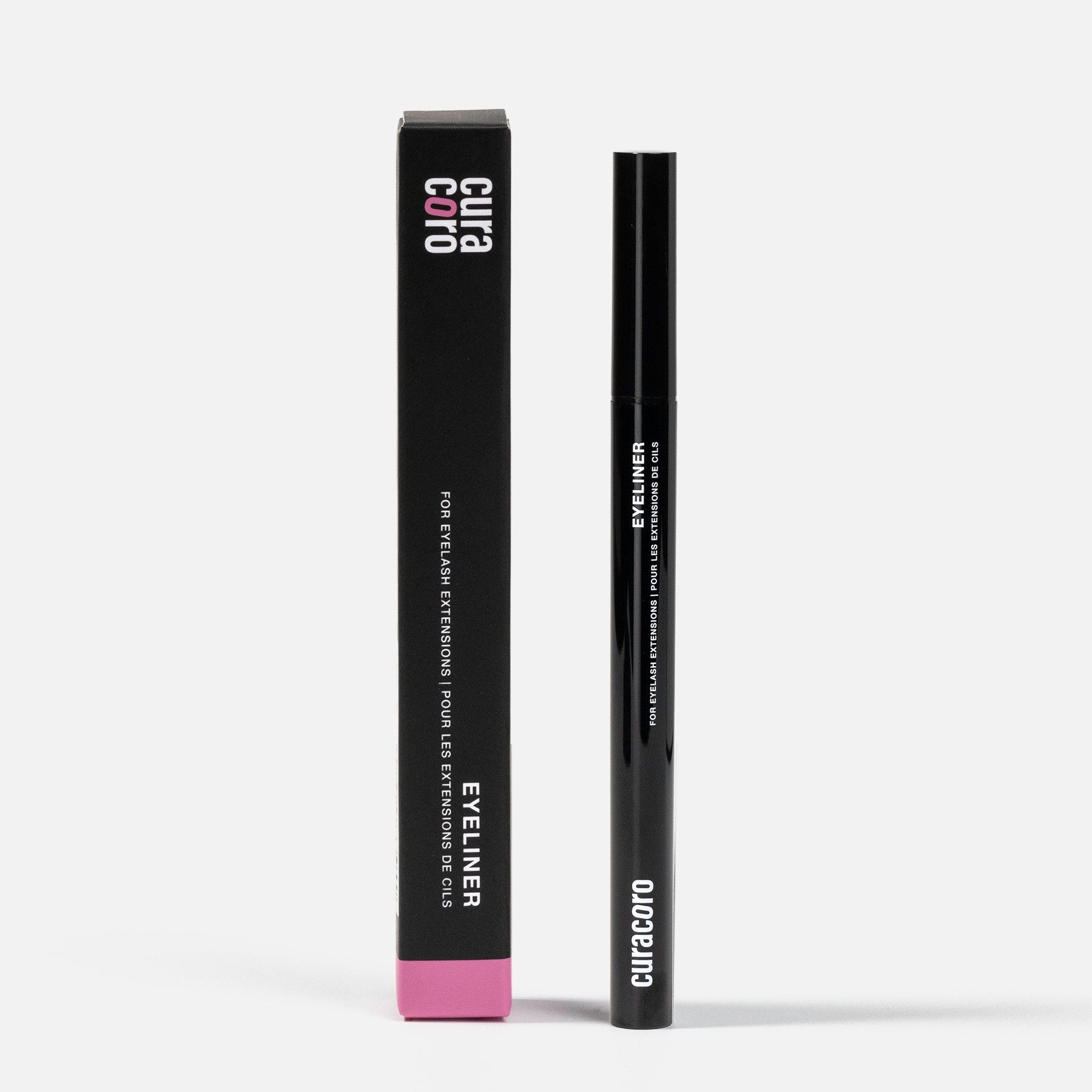 CuraCoro Eyeliner liquide sans huile aux traits fins | Bundle