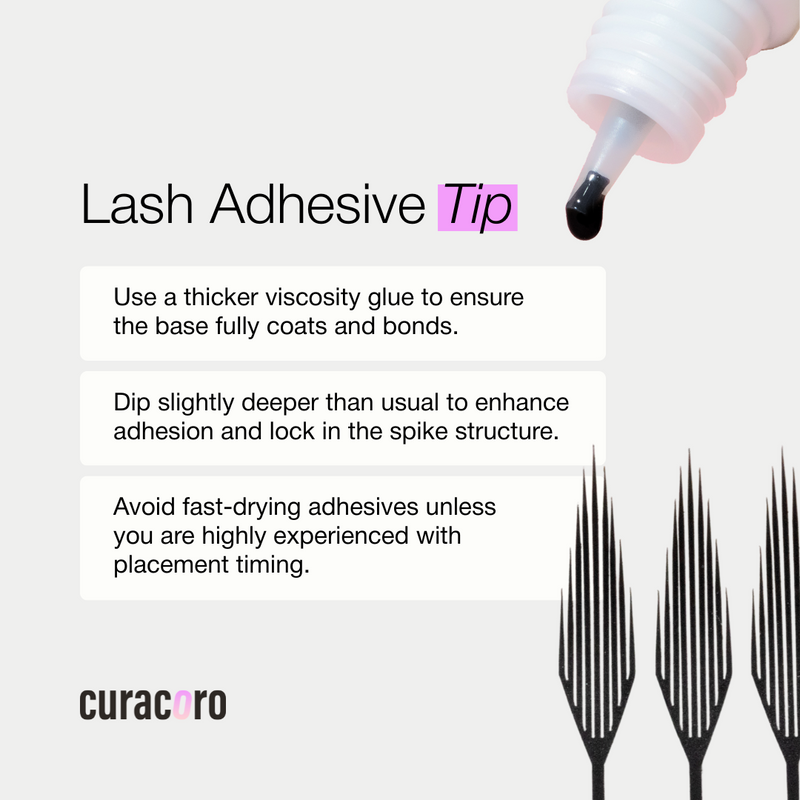 Anime Feather Spike (360 fans) Lash Adhesive Tip