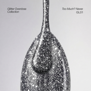 Glitter Overdose - Collection de gels pailletés (6 teintes / 15 ml chacune)