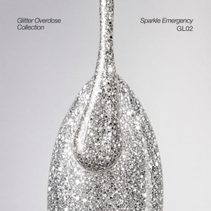 Glitter Overdose - Collection de gels pailletés (6 teintes / 15 ml chacune)