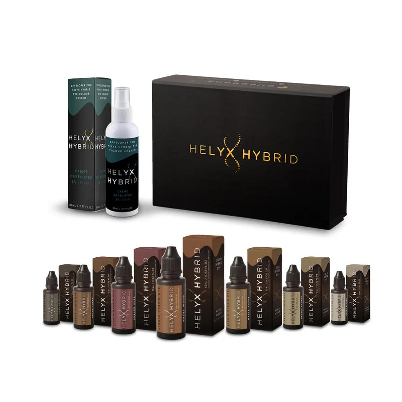 Kit complet de teinture hybride Elleebana Helyx