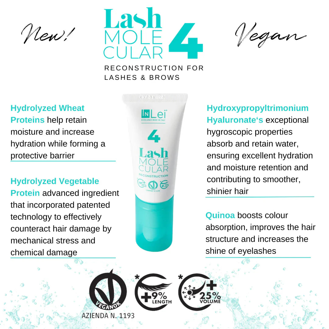 InLei® Lash Molecular 4 | Reconstruction for Lashes and Brows