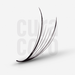 Bouquets Préfaits Double Pointe | LashFolio 7D 0.05 (384 éventails de cils)