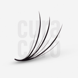 Bouquets Préfaits Triple Pointe | LashFolio 7D 0.03 (384 éventails de cils)