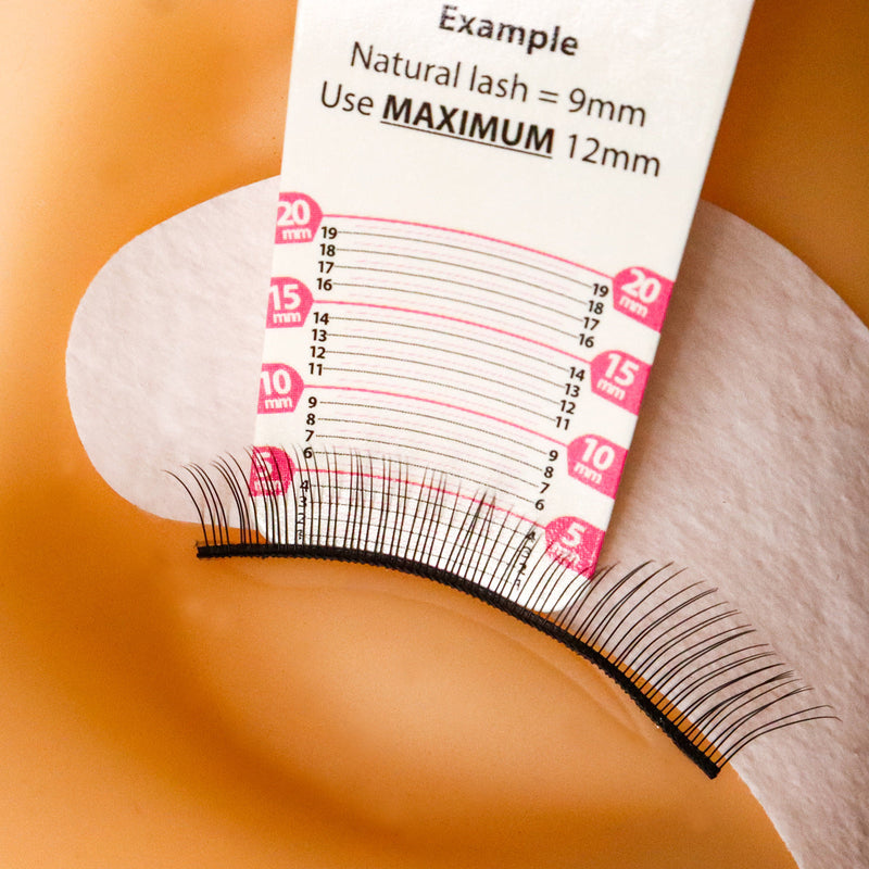 Lash Length Ruler