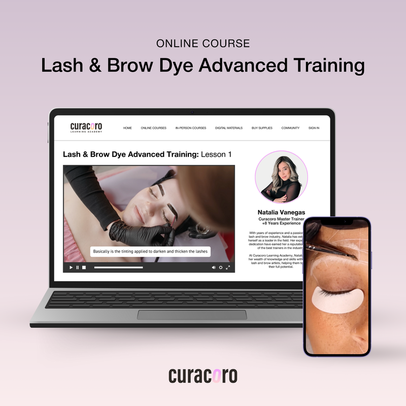 Online Lash & Brow Advanced Training Course