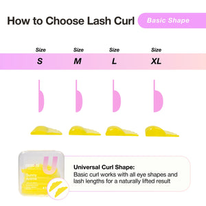 Boucliers de rehaussement des cils - Sunny Anime