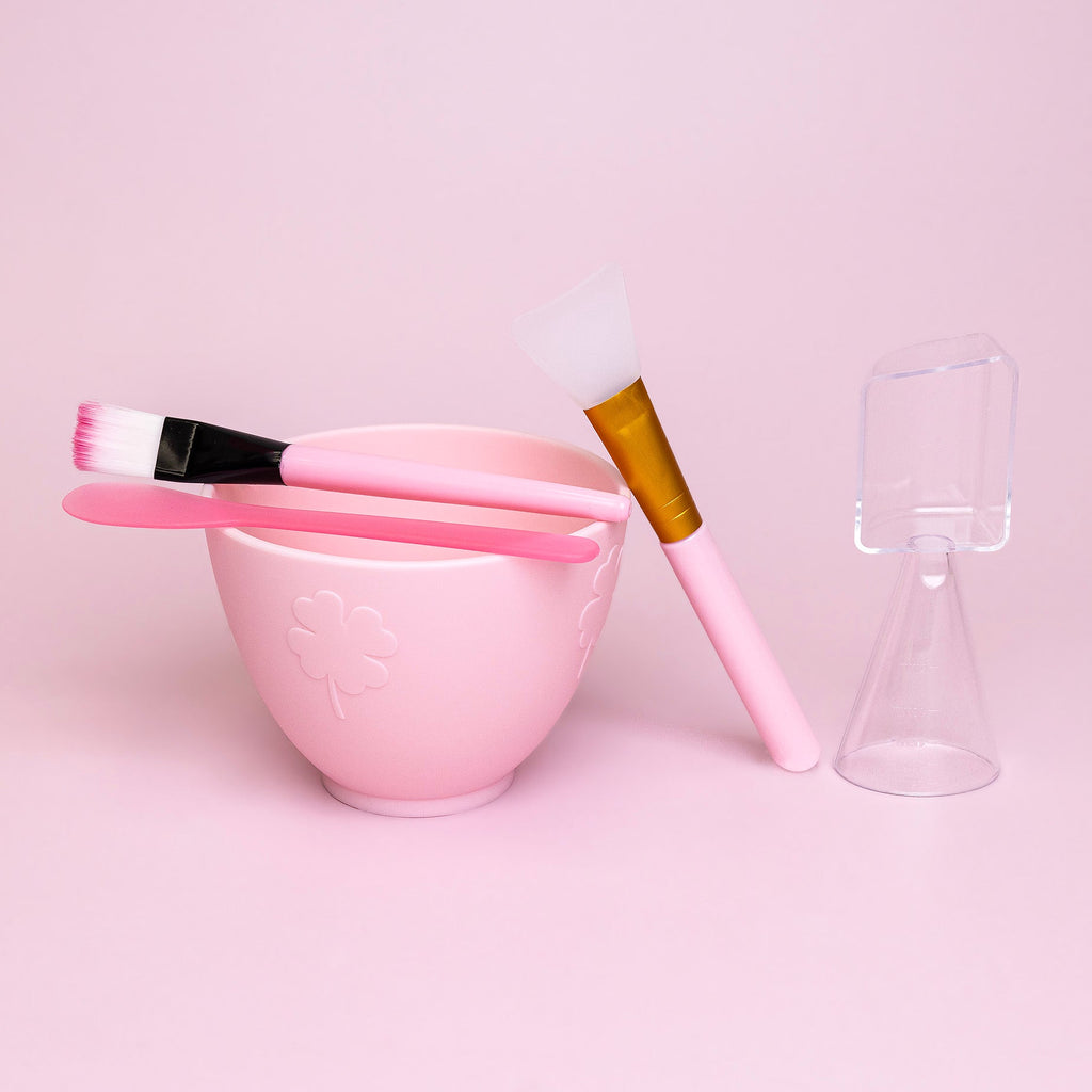 Bol En Silicone Rose Pour Masque Facial Et Préparation Cuisine - Ustensile Réutilisable Micro-ondes Lave-vaisselle | Bol Mélange Stable Antidérapant