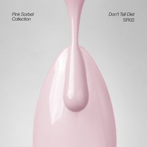Pink Sorbet - Collection de gels effet syrup (6 teintes / 15 ml chacune)