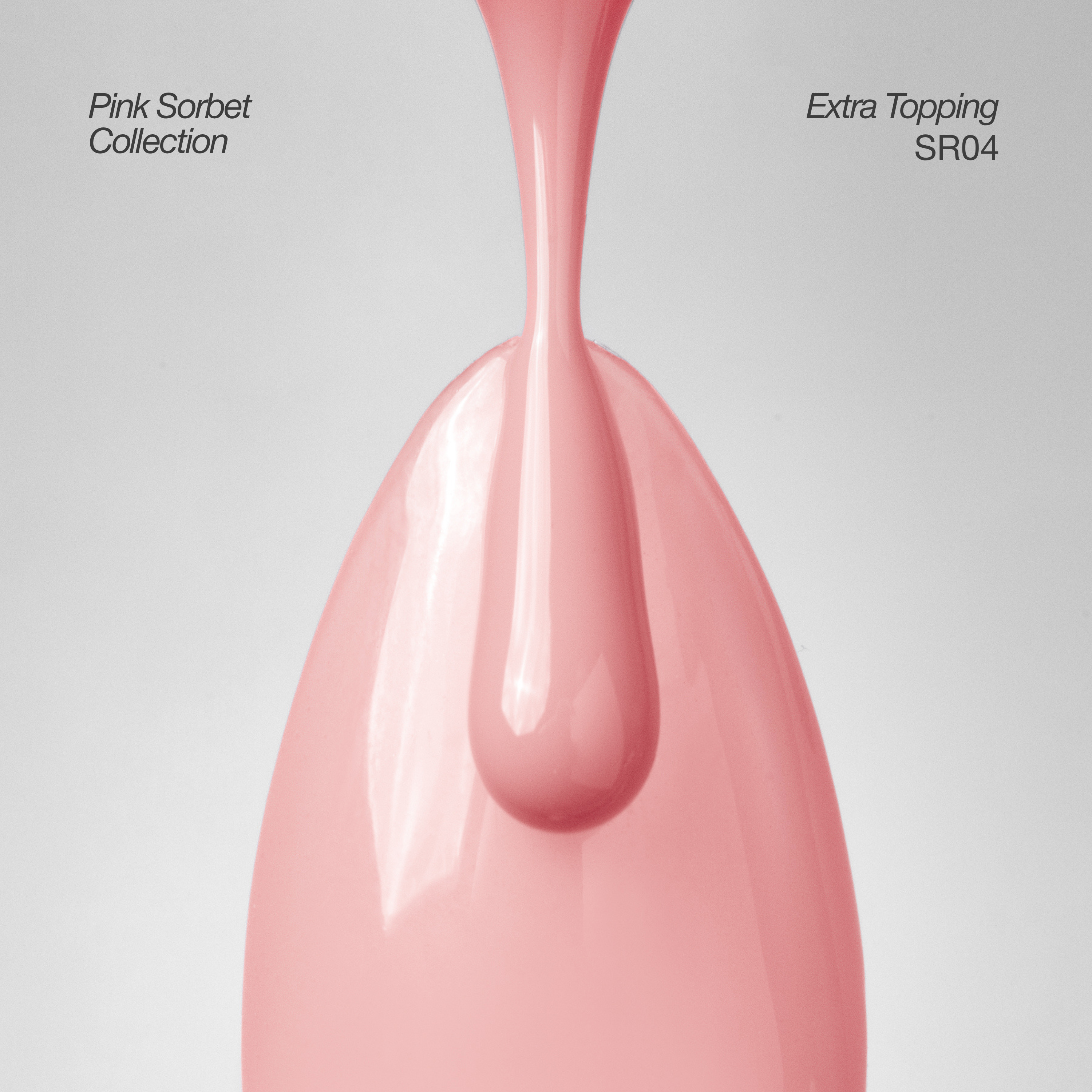 Pink Sorbet - Collection de gels effet syrup (6 teintes / 15 ml chacune)