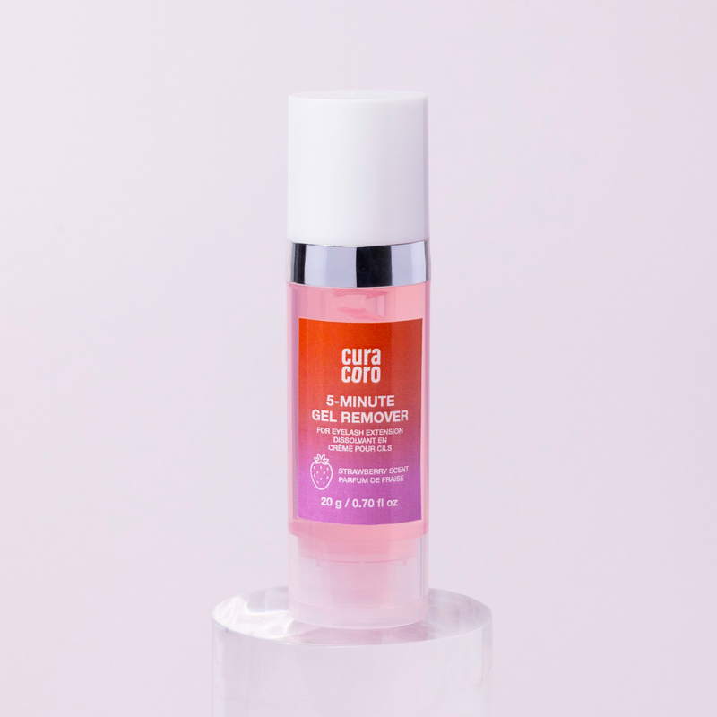 Gel dissolvant pour cils 5 Minutes (parfum fraise)