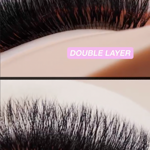 Double layer promade fans