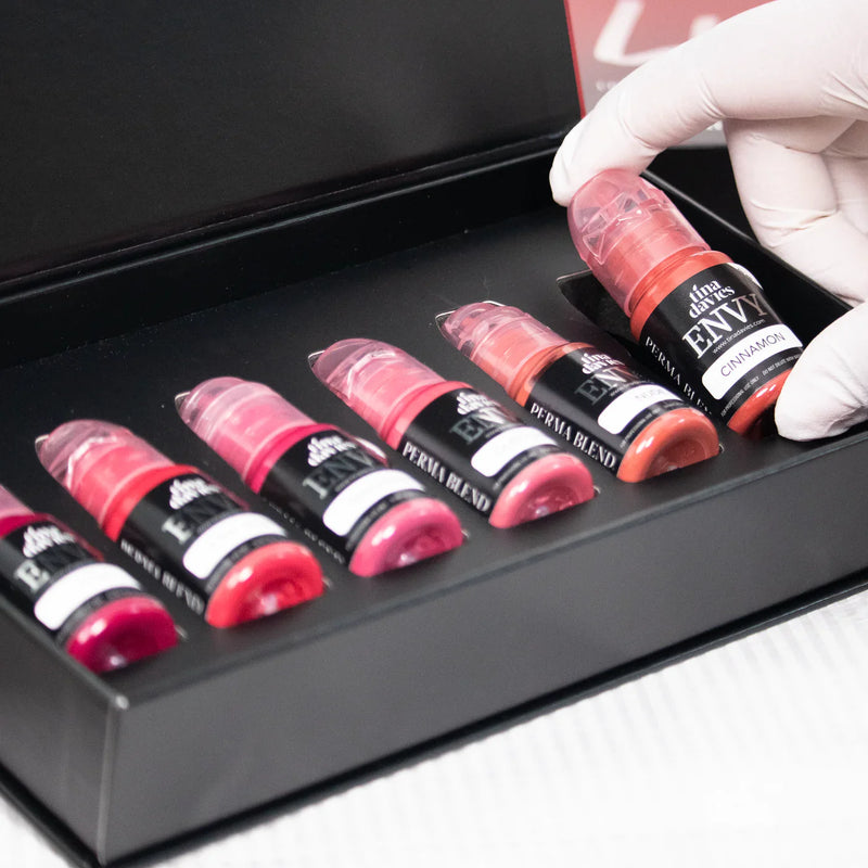 Collection de pigments à lèvres Tina Davies x Perma Blend - Envy