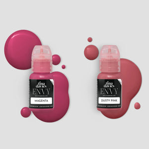 Collection de pigments à lèvres Tina Davies x Perma Blend - Envy