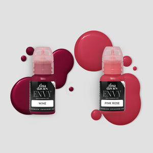 Collection de pigments à lèvres Tina Davies x Perma Blend - Envy
