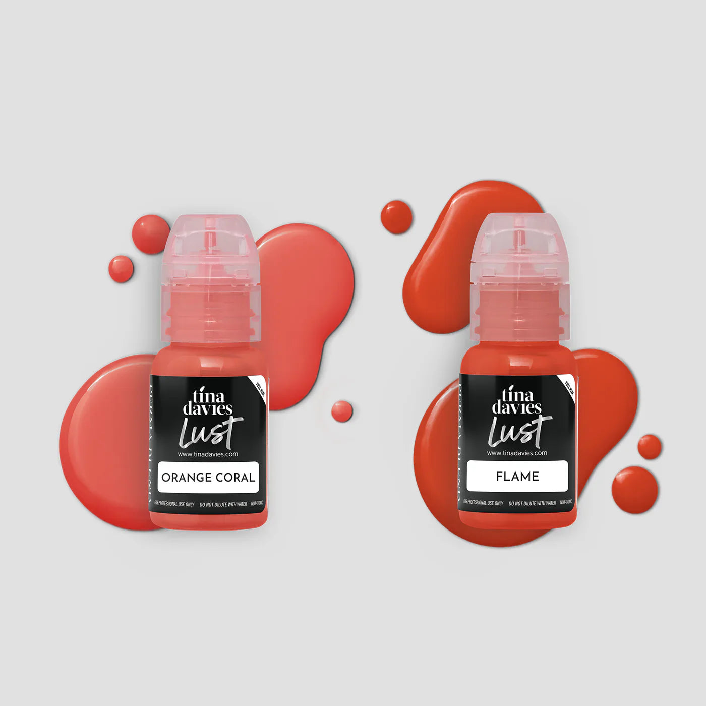 Collection de pigments à lèvres Tina Davies x Perma Blend - Lust