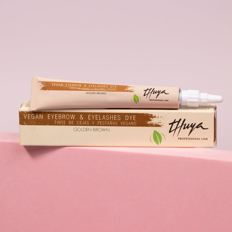 Thuya Vegan Eyebrow & Eyelash Dye - Golden Brown