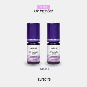 UV Instaset Clear – Colle transparente pour extensions de cils 5 ml