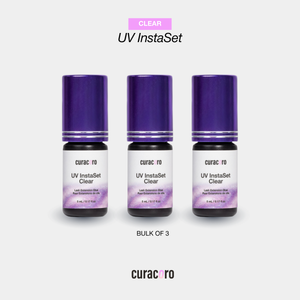 UV Instaset Clear – Colle transparente pour extensions de cils 5 ml