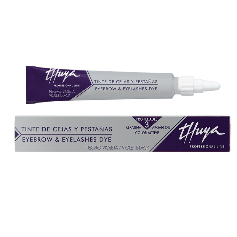 Teinture pour sourcils et cils Thuya 14ml – Noir violet / Simple