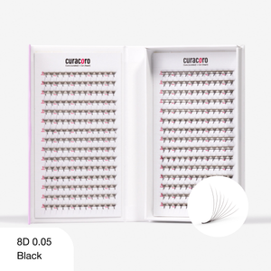 Bouquets Préfaits Promade XL Lite 8D 0.05 (390 éventails de cils)