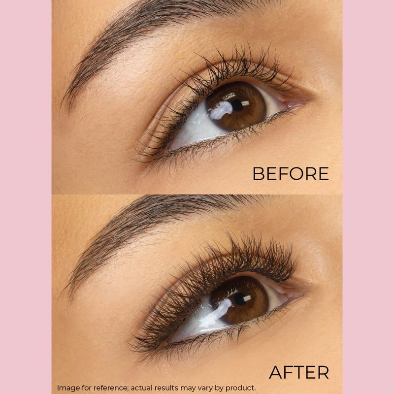 Image of Brown YY Lashes on model&