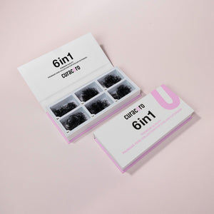 Mix Promade Fans 6in1 Box Over Pink Background