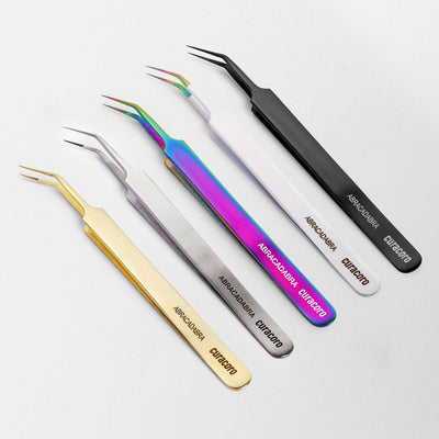 Curacoro Abracadabra tweezers all styles.