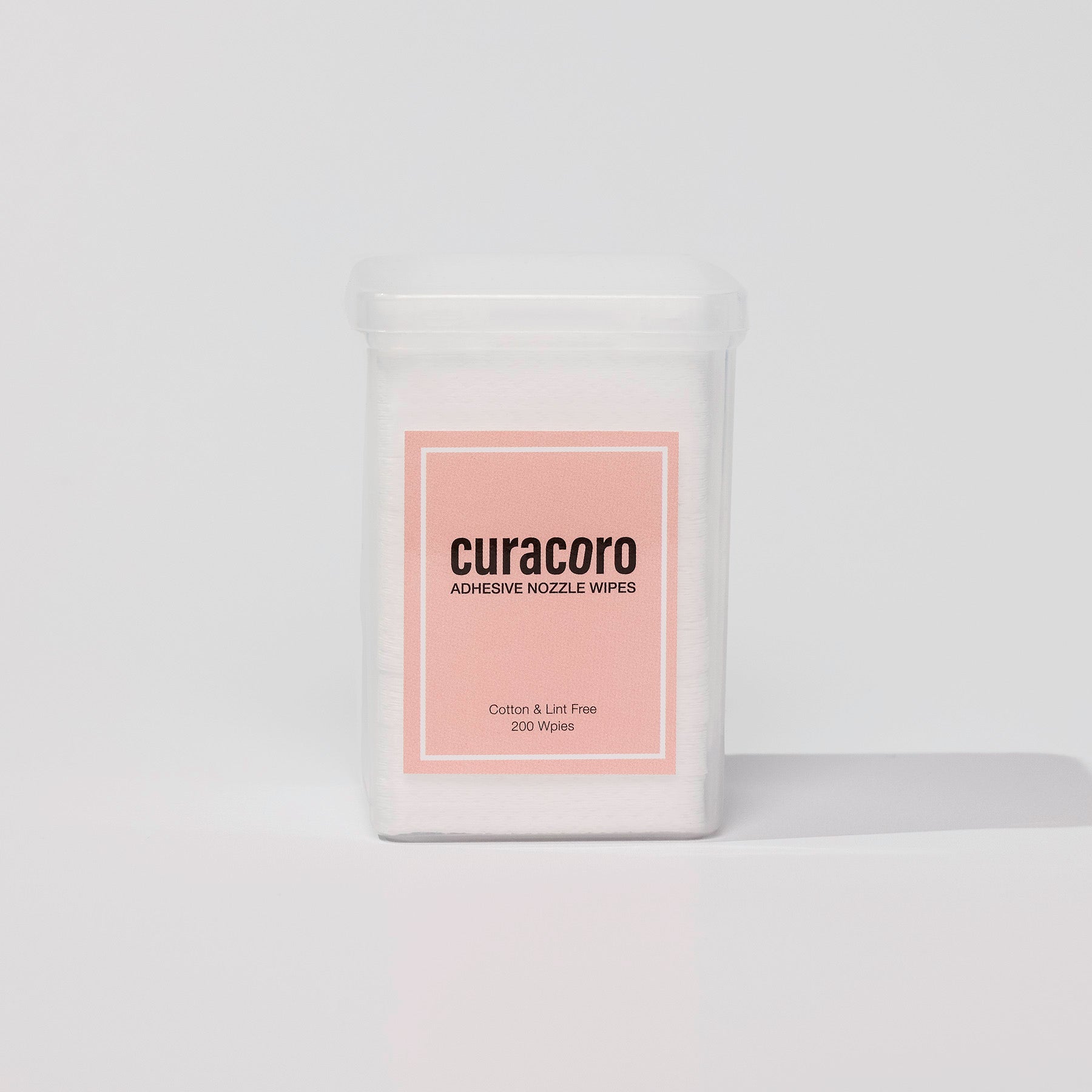 Adhesive Nozzle Wipe container