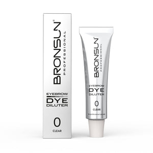Eyebrow Dye Diluter BRONSUN clear 