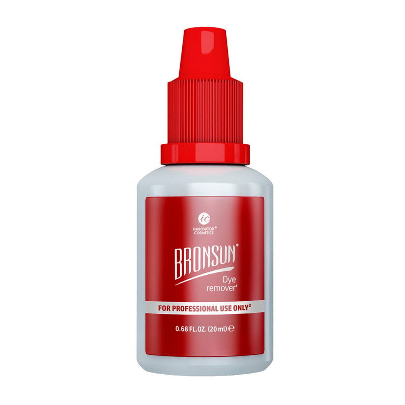 Bronsun Tint Remover 20ml bottle on white background 